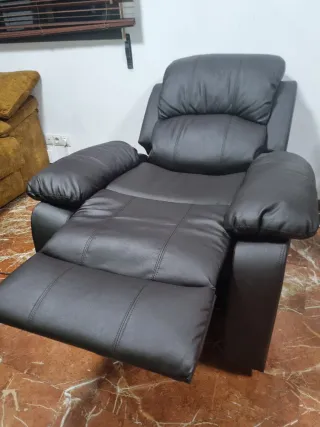 Sillón de masaje con calefacción reclinable