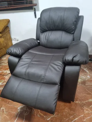 Sillón de masaje con calefacción reclinable