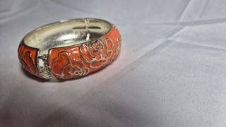 Bracciale Arancione Floreale SYL Sal y Limon