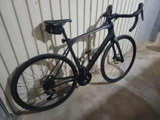 Bicicleta carretera carbono, frenos disco