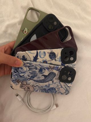 iPhone 13 128GB Branco 92% Saúde + 5 Capas