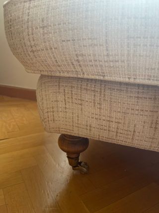 Sofá de 2 plazas beige