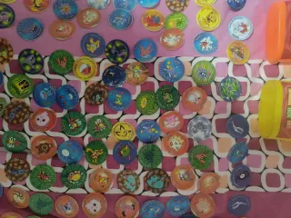 Lote Tazos Pokémon + Guardatazos