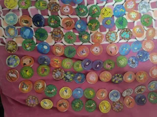Lote Tazos Pokémon + Guardatazos