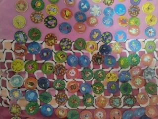 Lote Tazos Pokémon + Guardatazos