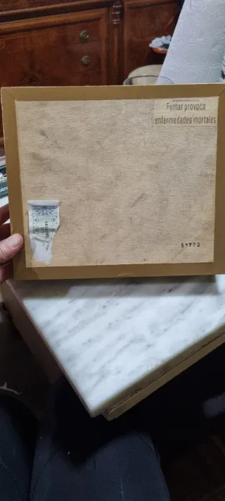 Scatola vuota di sigari Peñamil Oro