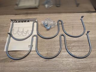 NUEVO 3 Botelleros Acero Inoxidable Ikea Variera