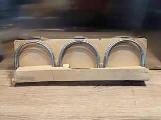 NUEVO 3 Botelleros Acero Inoxidable Ikea Variera