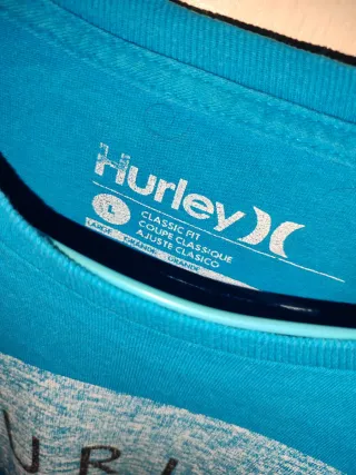 Camiseta Hurley Azul/Turquesa Talla L