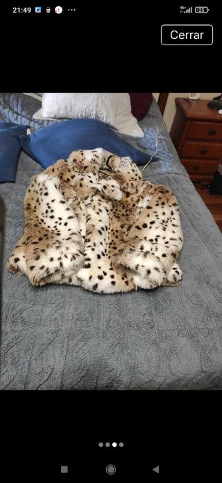 Chaquetón estampado leopardo