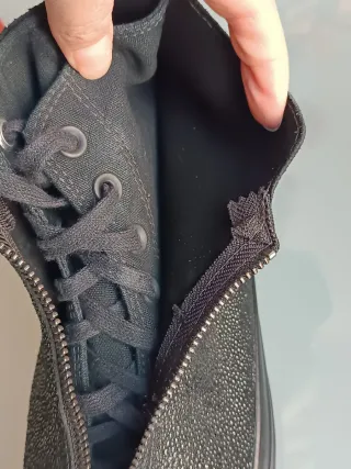 Converse All Star sneakers Pelle, nero N.40