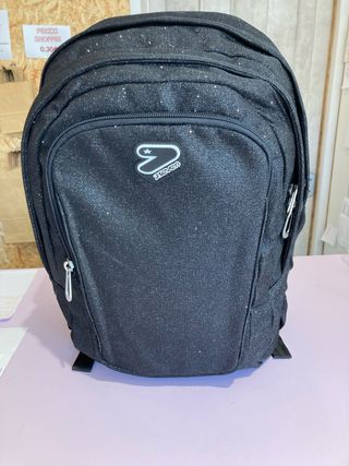 Zaino Seven glitter nero