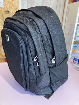 Zaino Seven glitter nero