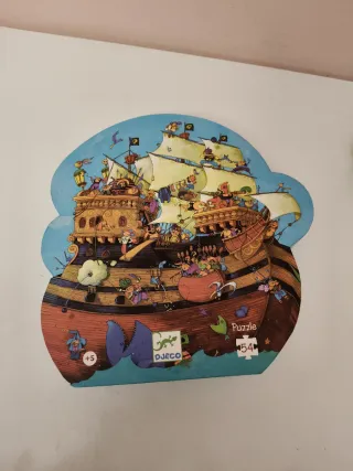 Puzzle Djeco Barco Pirata 54 Piezas