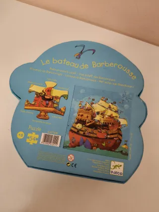 Puzzle Djeco Barco Pirata 54 Piezas