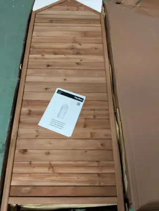 Armario Exterior Madera Candy 35x70x177cm