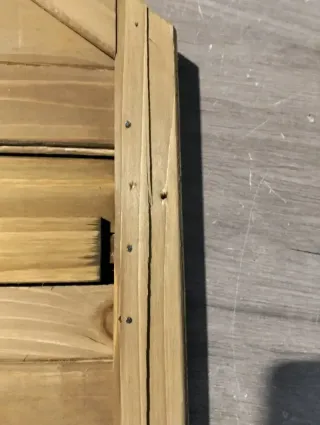 Armario Exterior Madera Candy 35x70x177cm