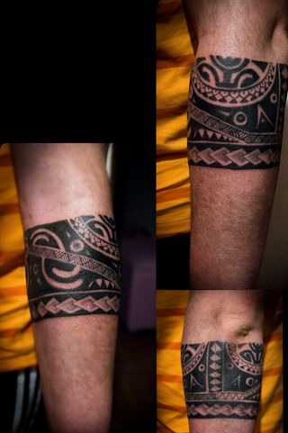 Tatuajes N#128 tribales para brazo