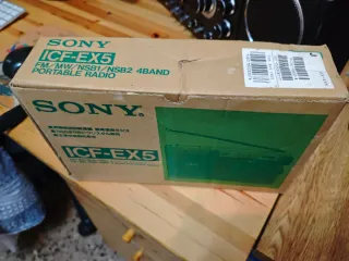 Radio Sony ICF-EX5 FM/MW NSB1/NSB2