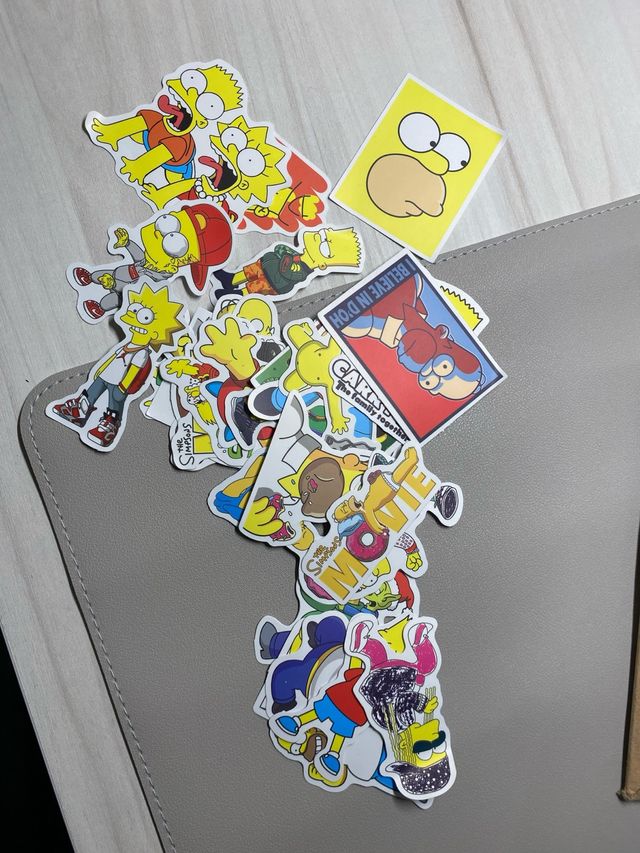 Pegatinas Los Simpsons