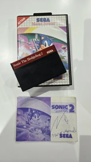 Sonic The Hedgehod 1 y 2 para Master System II