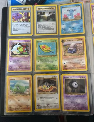Lotto carte Pokemon Vintage
