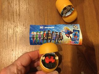 CAMBIO DC Playmobil Kinder Sorpresa Figuras