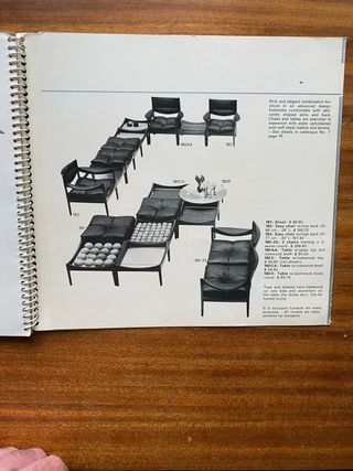 Catálogo de mobiliario danés 1969