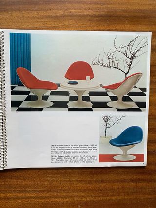 Catálogo de mobiliario danés 1969