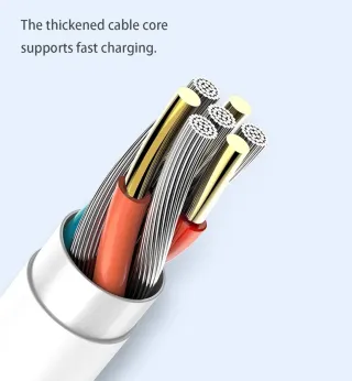 2 Cables USB C Blancos