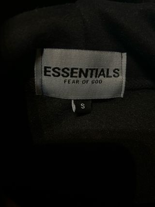 Sudadera Essentials Negra