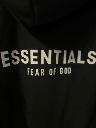 Sudadera Essentials Negra