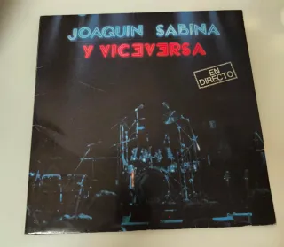 Vinilo Joaquín Sabina y Viceversa En Directo