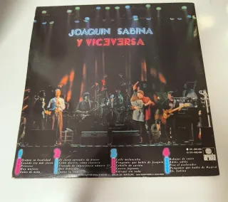 Vinilo Joaquín Sabina y Viceversa En Directo