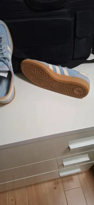 Zapatillas Adidas Spezial Azul Beige