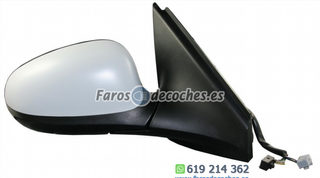 Espejo Retrovisor Derecho Eléctrico Imprimado Con