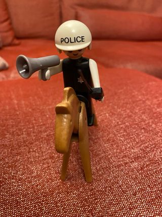 Playmobil Poliziotto a Cavallo Anni '80