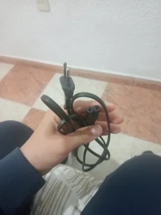 Cable de alimentación con enchufe europeo