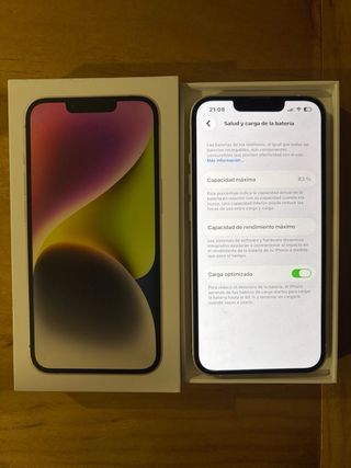 iPhone 14 Bianco 128GB + scatola e accessori