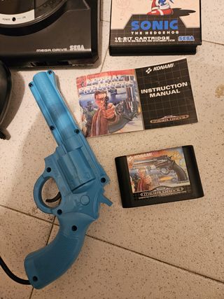 Consola Sega Megadrive con 11 juegos