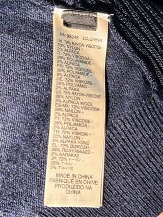 Jersey Diesel Azul Marino Talla S