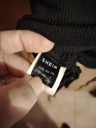 Gonna nera con coulisse