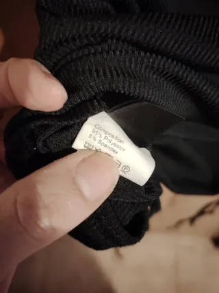 Gonna nera con coulisse