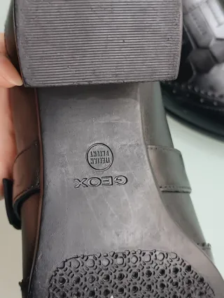 Geox Scarpe Vera Pelle Frange N.37.5