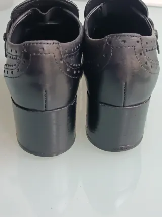 Geox Scarpe Vera Pelle Frange N.37.5