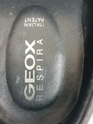 Geox Scarpe Vera Pelle Frange N.37.5