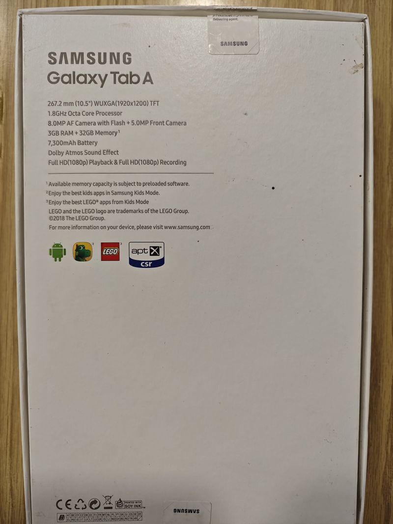 Tablet Samsung 10.5 pulgadas + 400GB microSD afbeelding 4