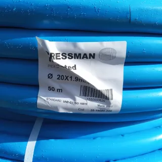 Rollo PRESSMAN PEX INSOLATED azul 20 MM