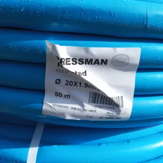 Rollo PRESSMAN PEX INSOLATED azul 20 MM