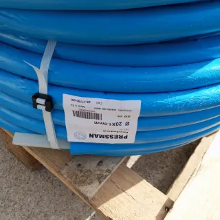 Rollo PRESSMAN PEX INSOLATED azul 20 MM